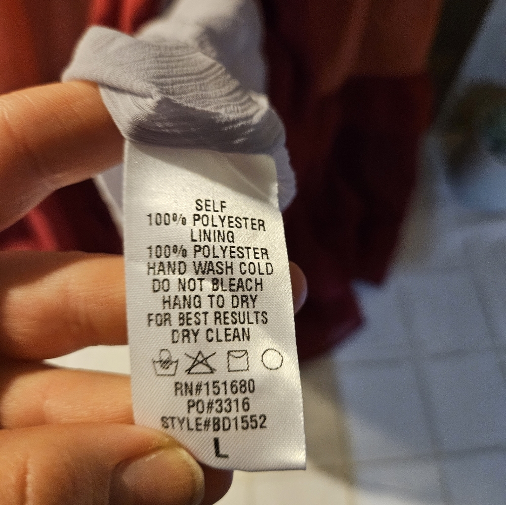 Storia Rainbow Dress size large - Picture 11 of 12